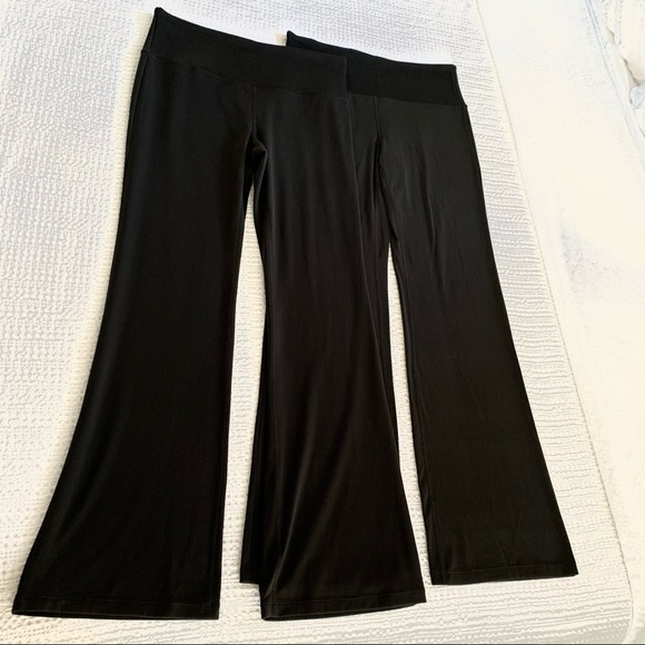 NWOT Athleta Studio Flare Pant Black - Large - Picture 3 of 7